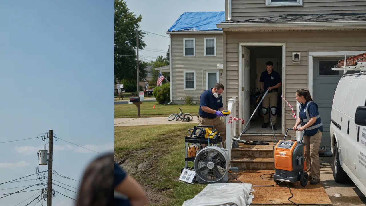 Water Damage Repair in Closplint, KY near me